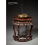 A 'TAOTIE' INCENSE STAND, XIANGJI, QING DYNASTY