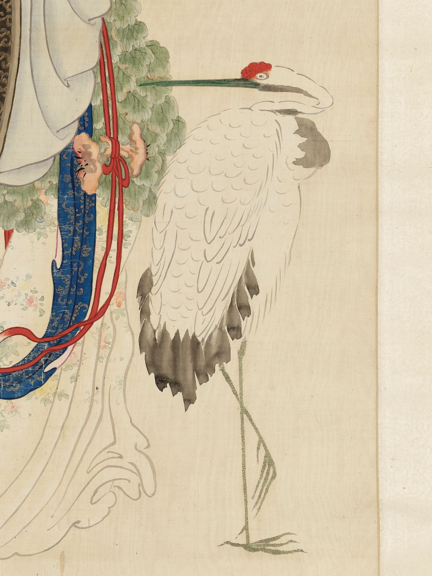 MAGU AND CRANE', FOLLOWER OF GAI Q (1773-1828), DATED 1843 - Image 5 of 10