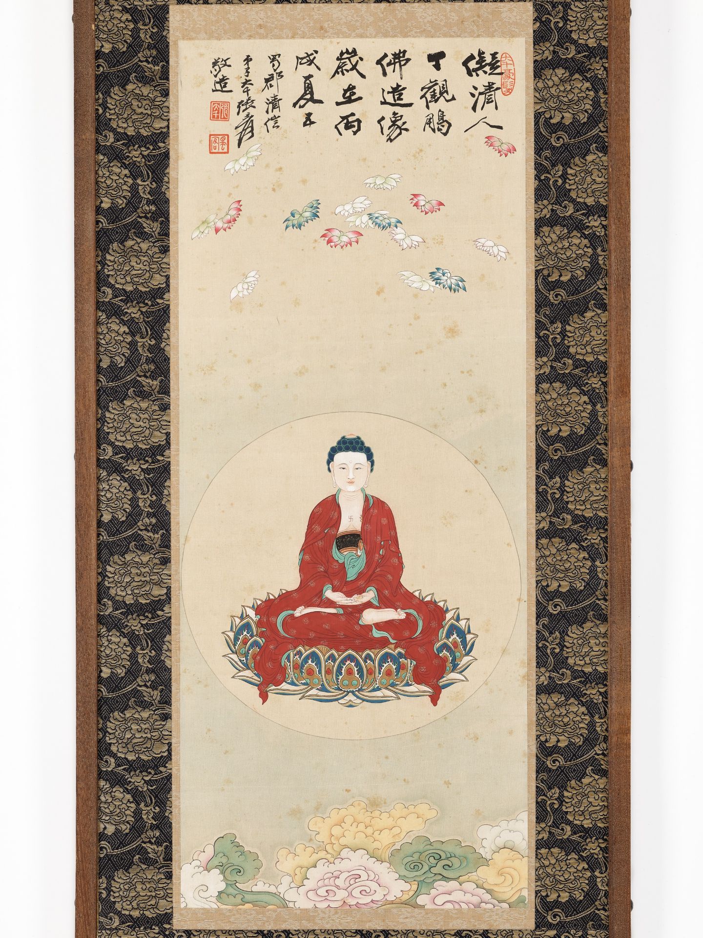 BUDDHA AMITABHA', BY ZHANG DAQIAN (1899-1983) - Image 8 of 11