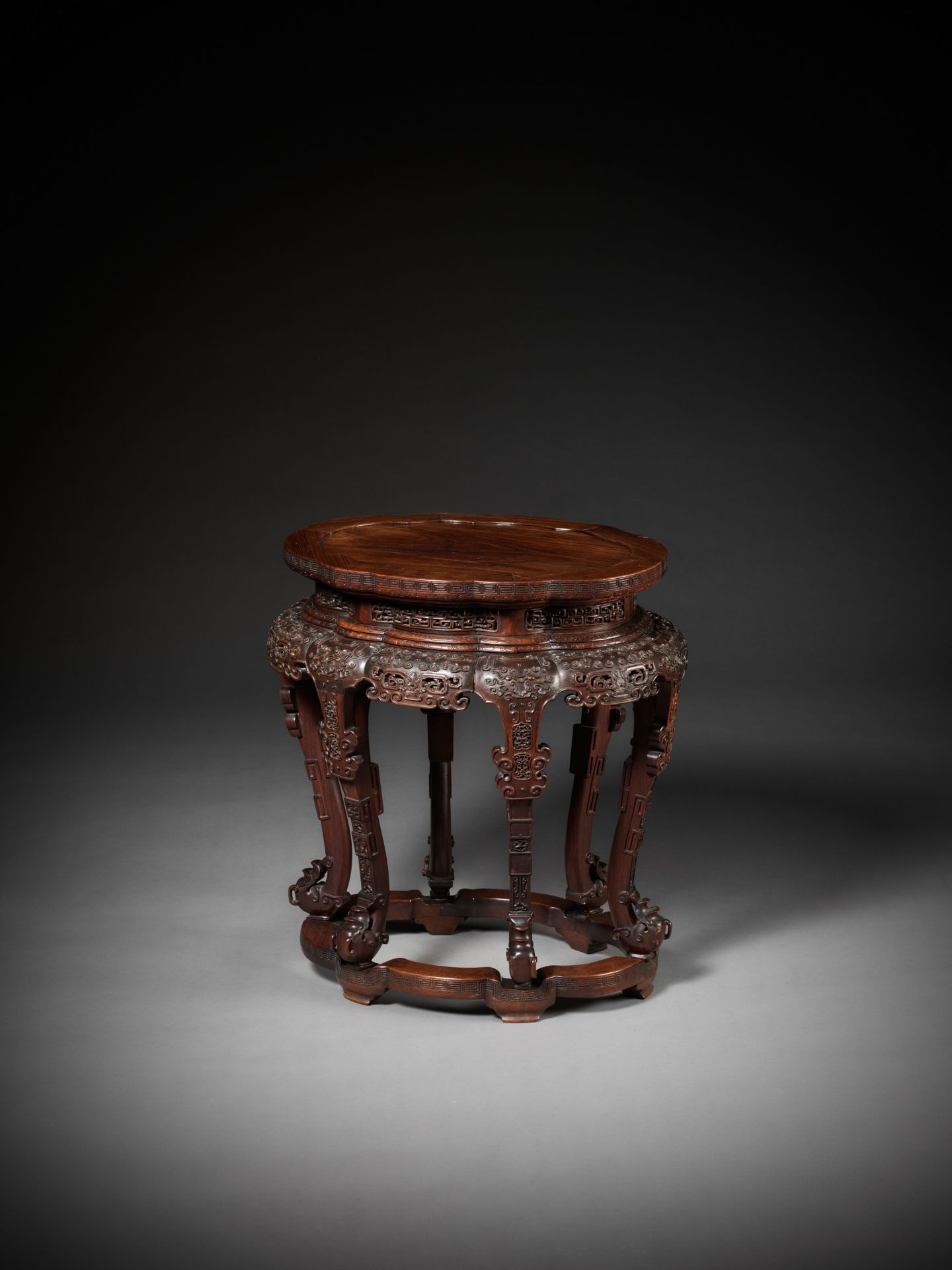 A 'TAOTIE' INCENSE STAND, XIANGJI, QING DYNASTY - Image 11 of 16