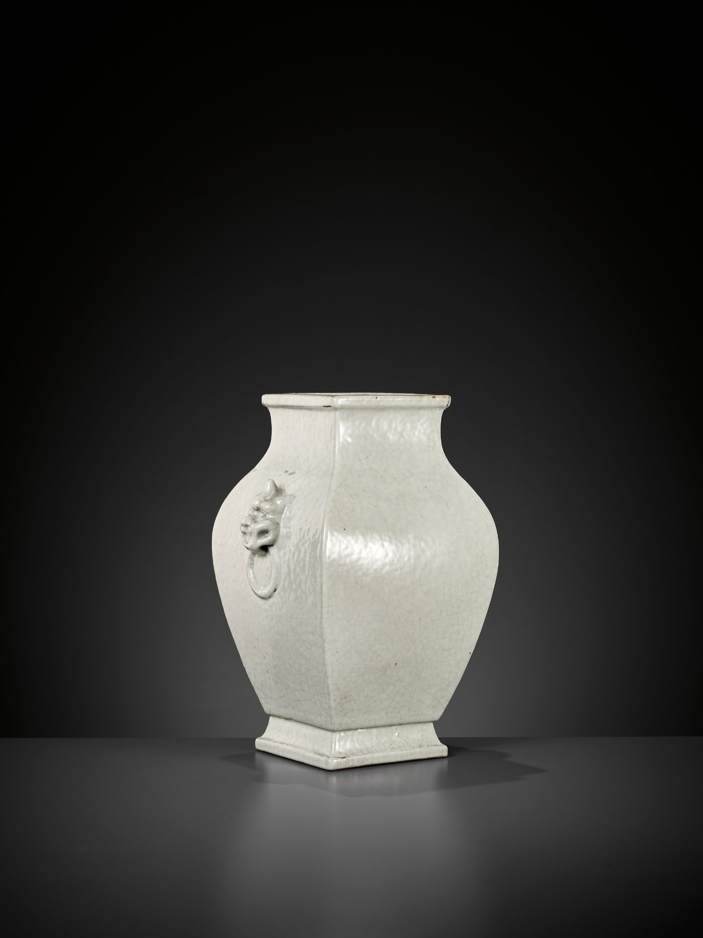 A GUAN-TYPE VASE, FANG HU, YONGZHENG MARK AND PERIOD - Image 9 of 18