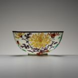 A SUPERB PLIQUE-Ã€-JOUR 'FLOWERS' BOWL