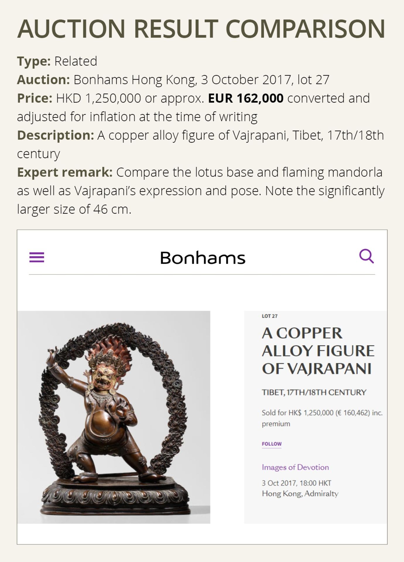 A COPPER ALLOY FIGURE OF VAJRAPANI - Image 5 of 10