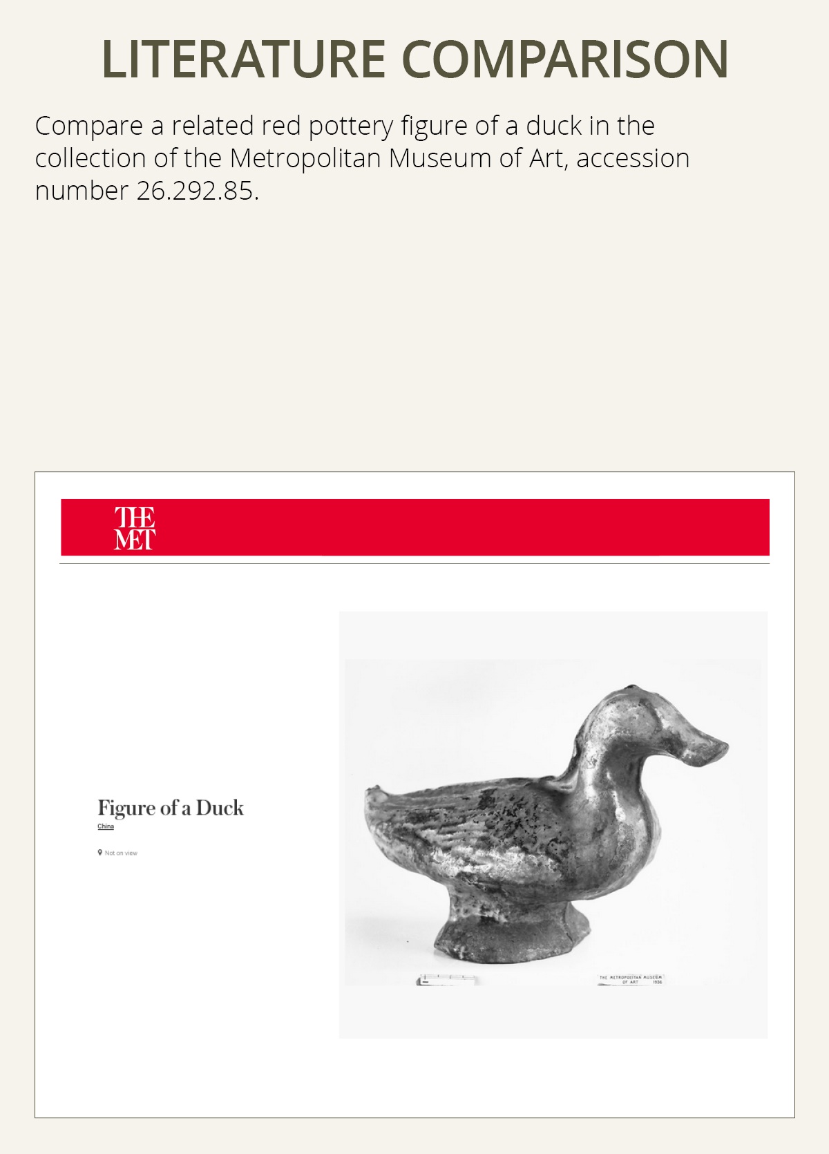 A GREEN GLAZED POTTERY FIGURE OF A DUCK, HAN DYNASTY - Image 3 of 9