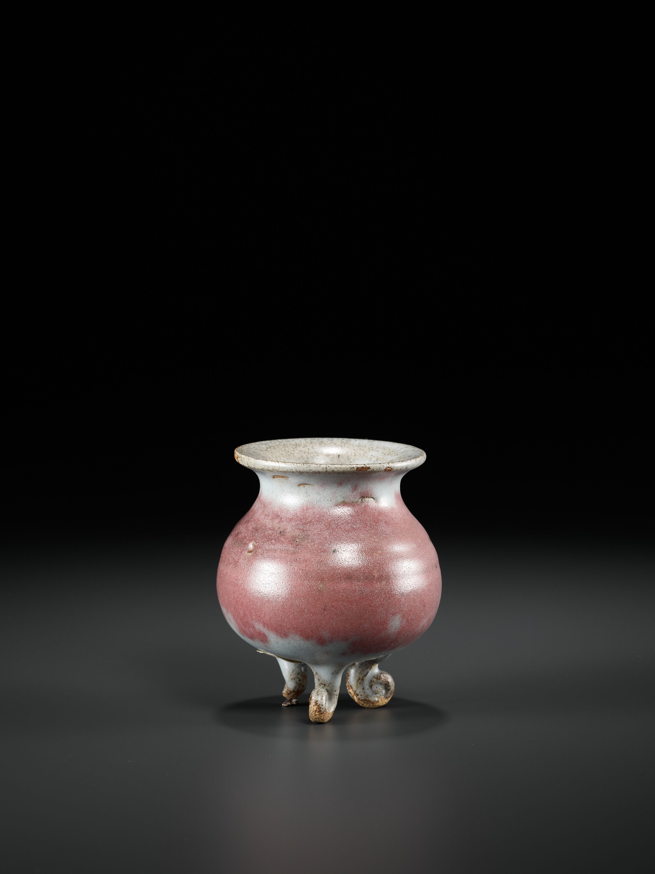 A JUN PURPLE-SPLASHED TRIPOD CENSER, NORTHERN SONG TO YUAN DYNASTY - Image 7 of 11