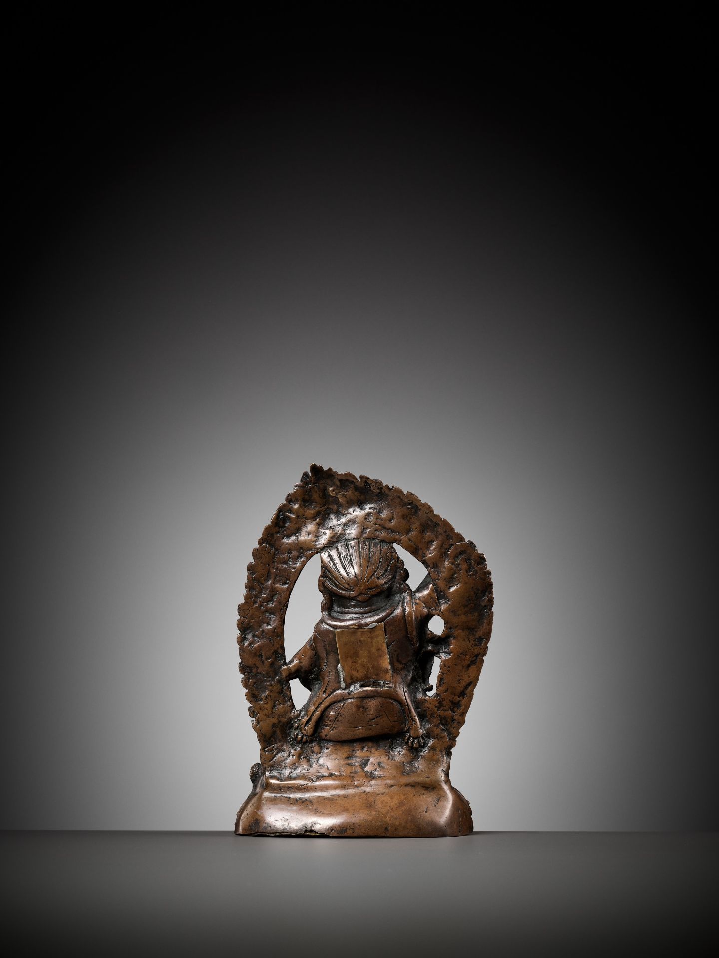 A COPPER ALLOY FIGURE OF VAJRAPANI - Image 7 of 10