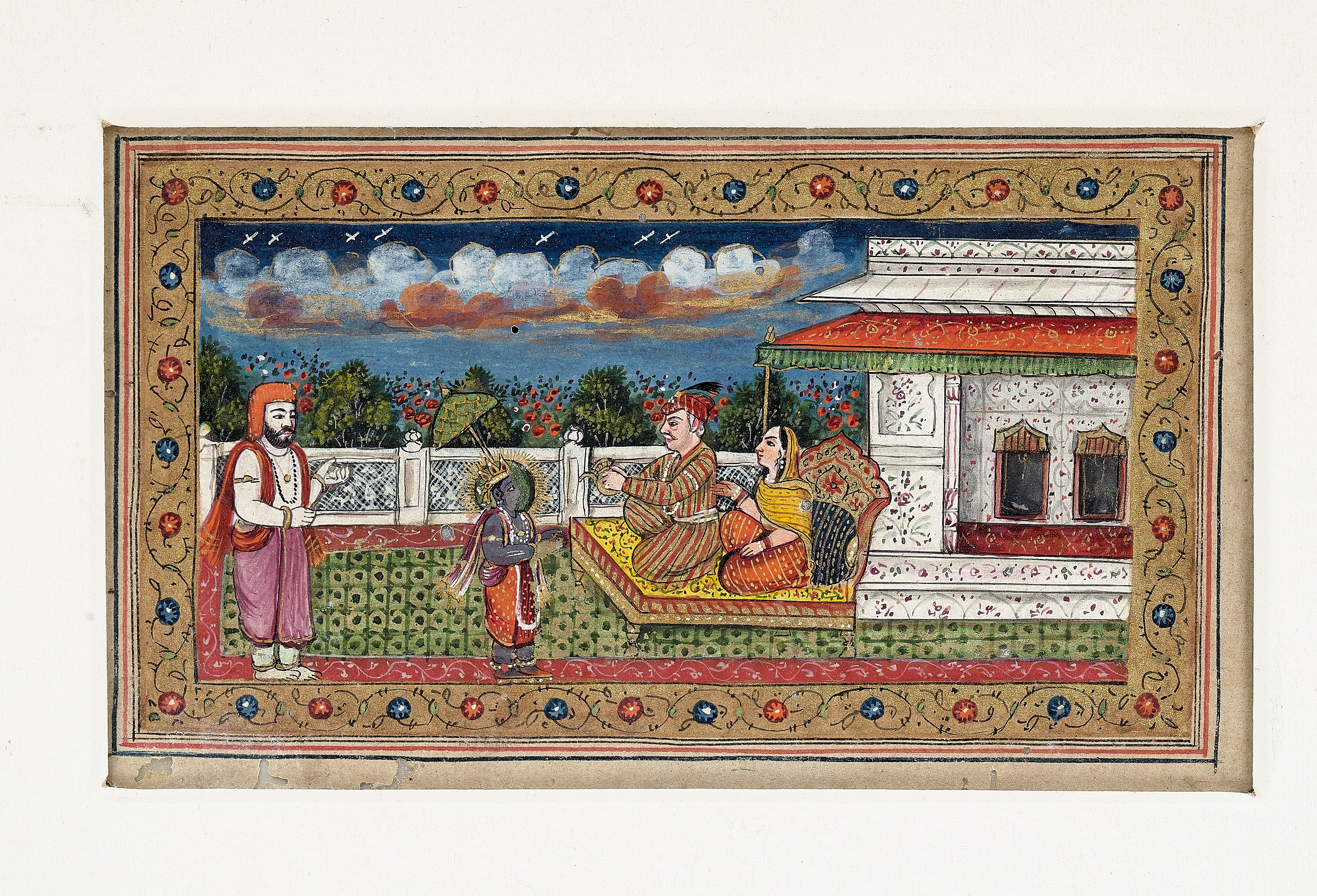 A RARE GROUP OF 27 FOLIOS FROM A MANUSCRIPT, KASHMIR 18TH CENTURY - Image 8 of 20