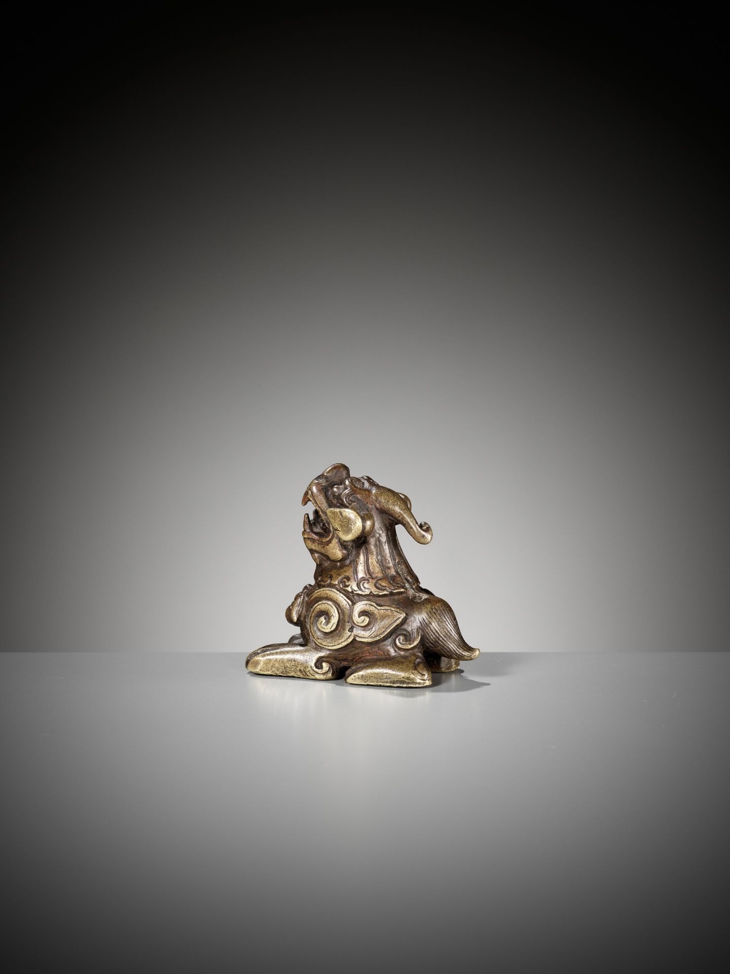 A BRONZE 'LUDUAN' WEIGHT, 17TH CENTURY - Image 7 of 13