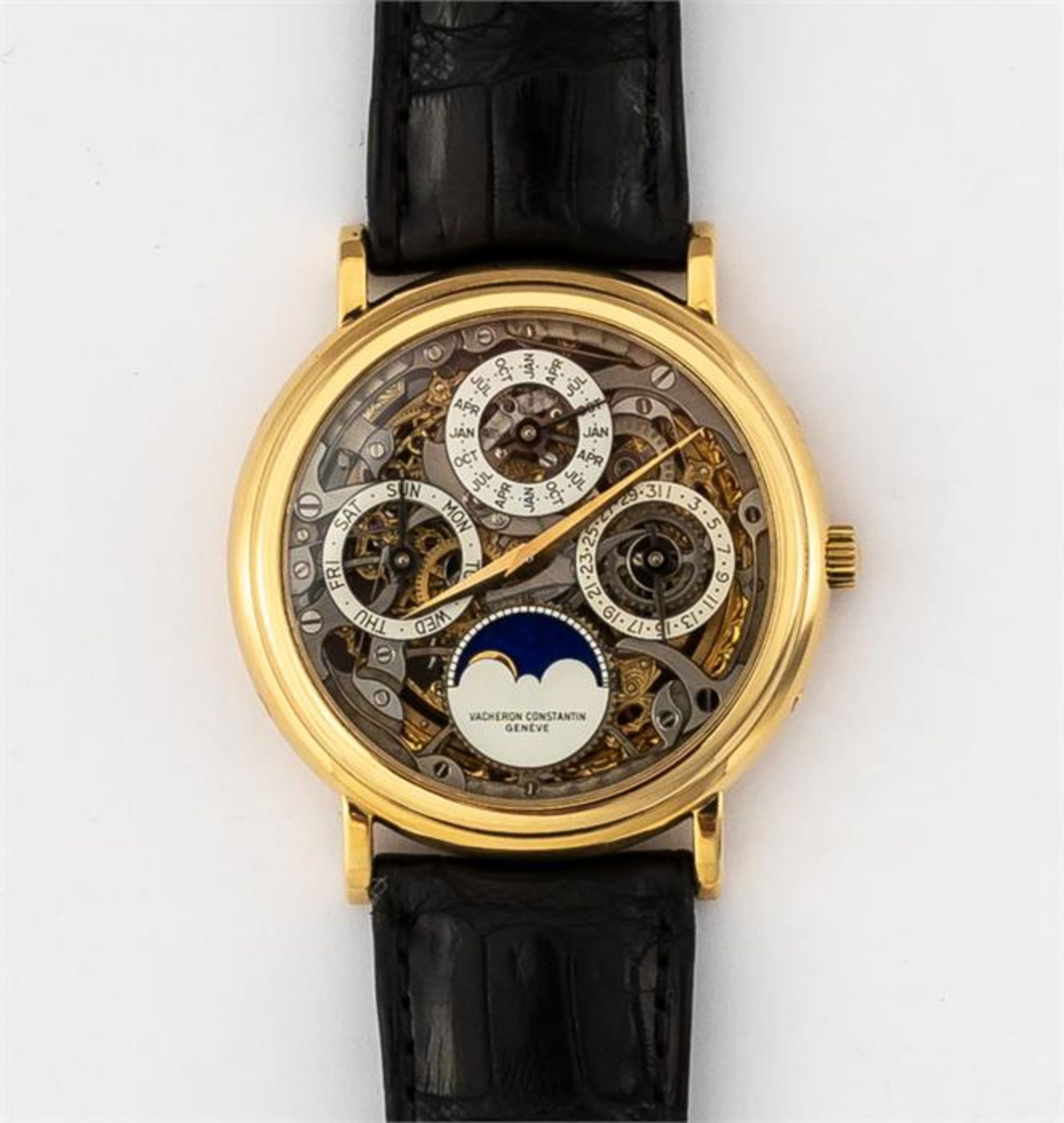 *VACHERON CONSTANTIN PERPETUAL CALENDAR SKELETON