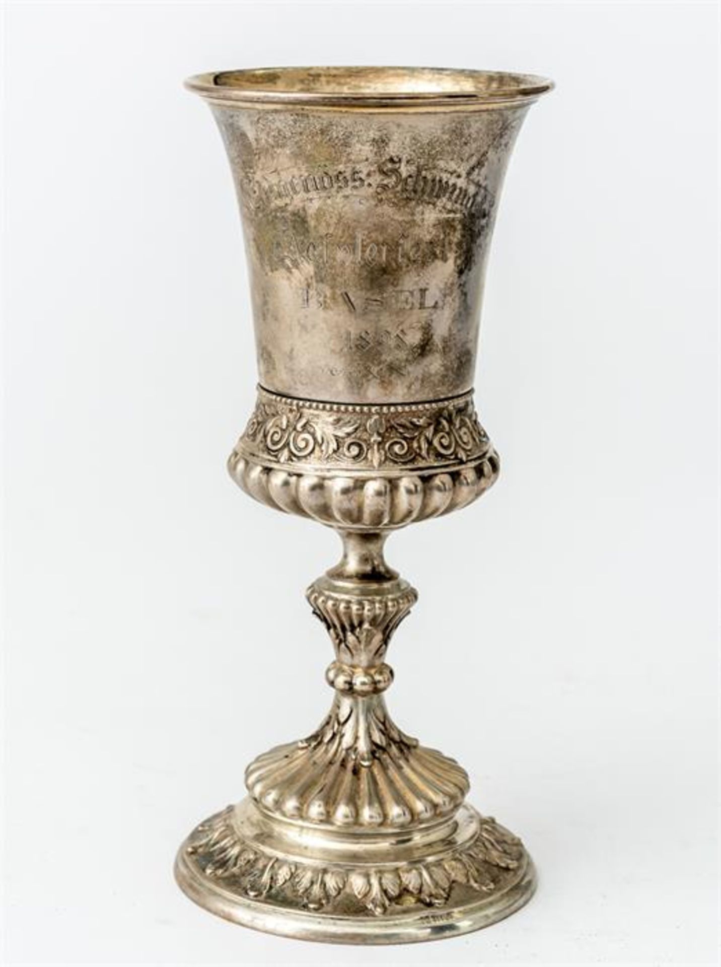 SILBERNER POKAL "EIDGENÖSS: SCHWING & AELPLERFEST, BASEL 1898"