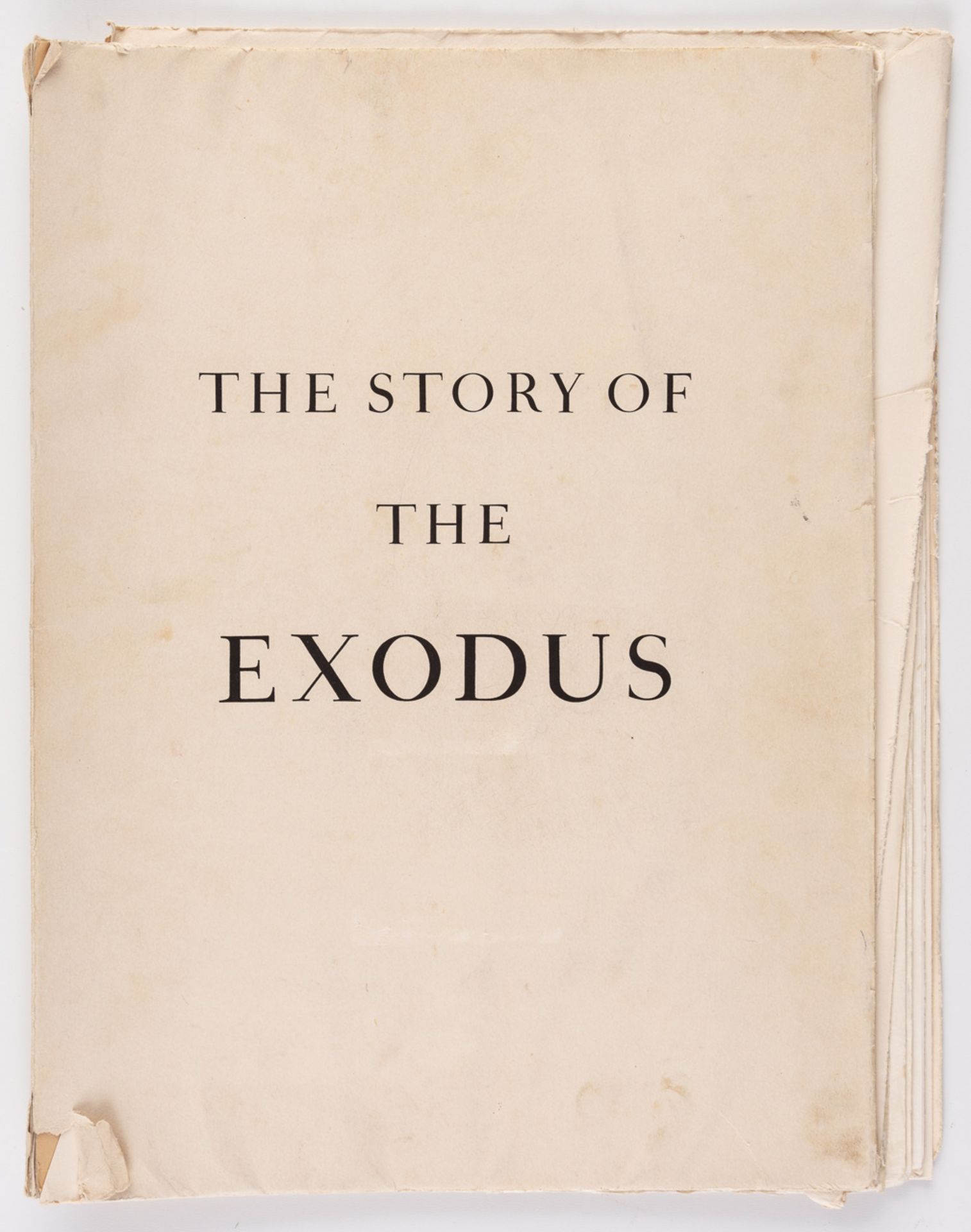 THE STORY OF THE EXODUS - Image 16 of 17