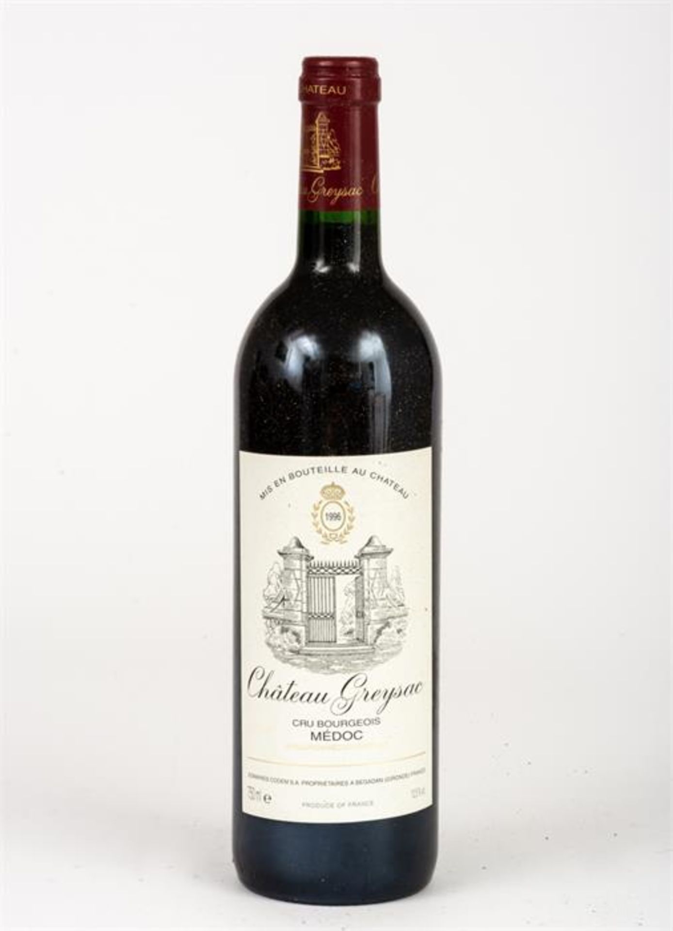 12 FLASCHEN CHÂTEAU GREYSAC 1996