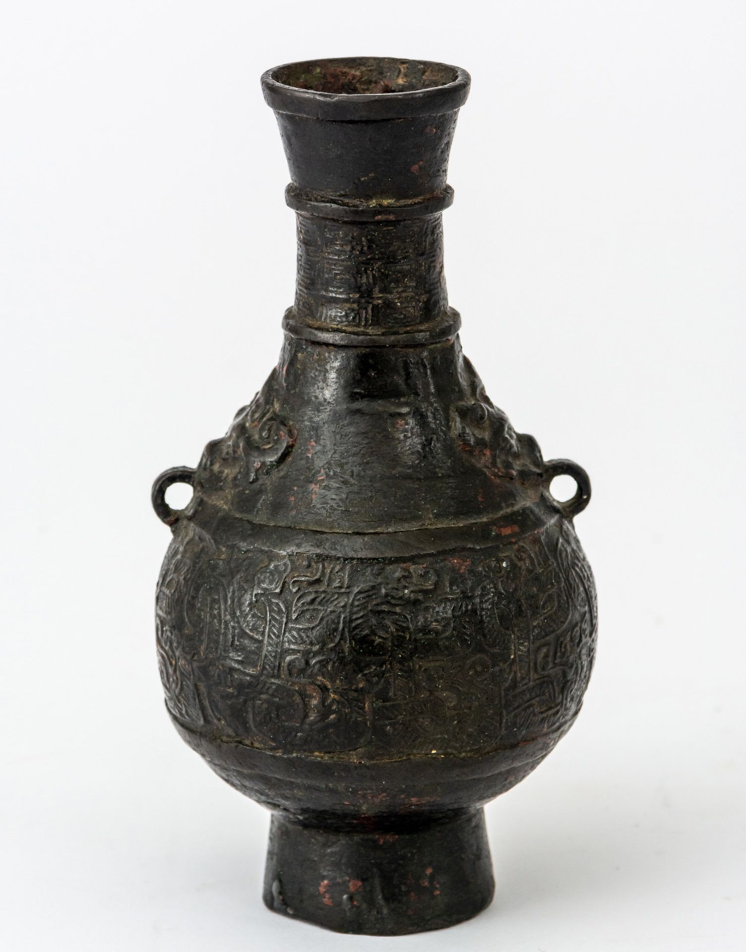 BRONZENE VASE - Image 2 of 2