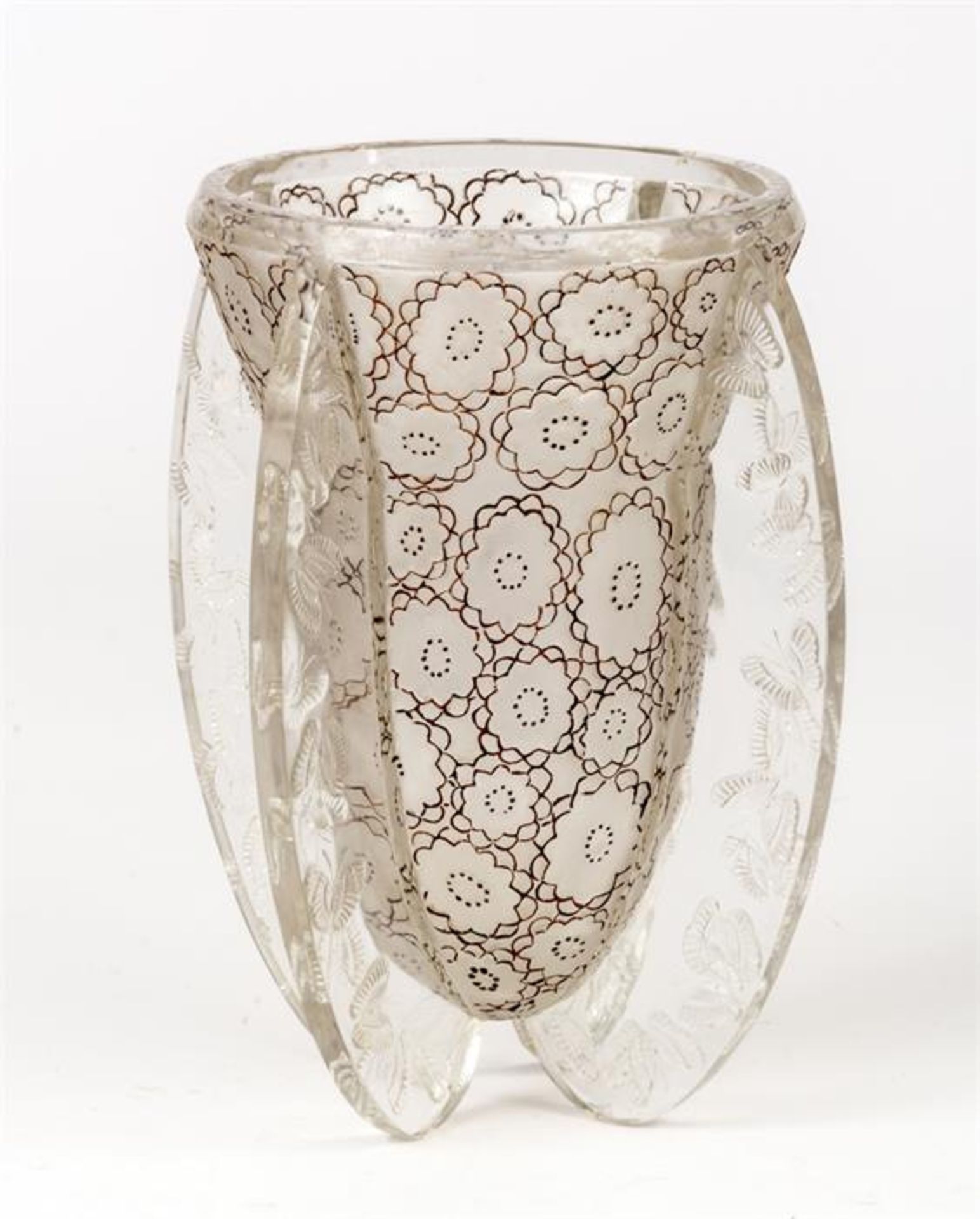 SELTENE PAPILLONS VASE VON LALIQUE