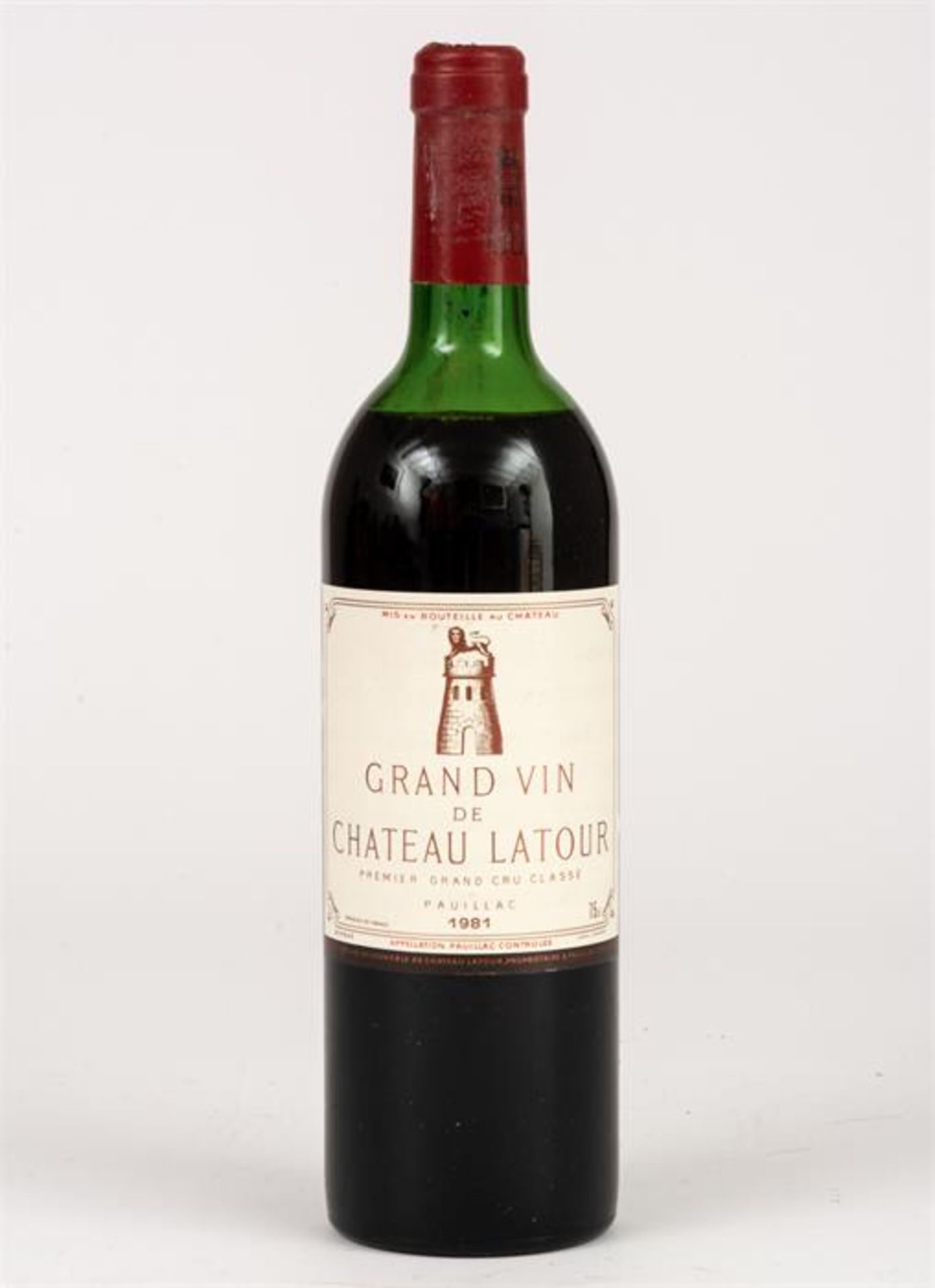 3 FLASCHEN GRAND VIN DE CHATEAU LATOUR 1981