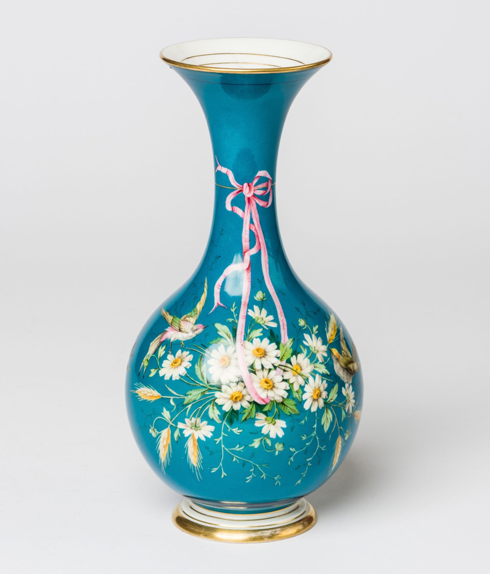 VASE MIT BLUMENMOTIVEN