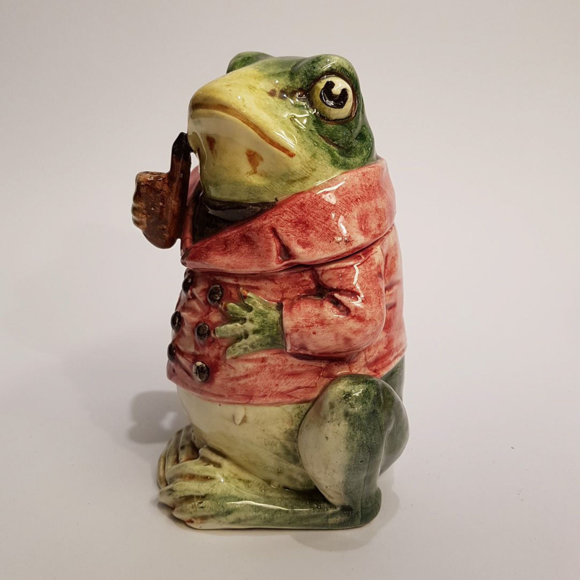 Frosch Porzellan Dose, H: 16 cm - Bild 2 aus 5