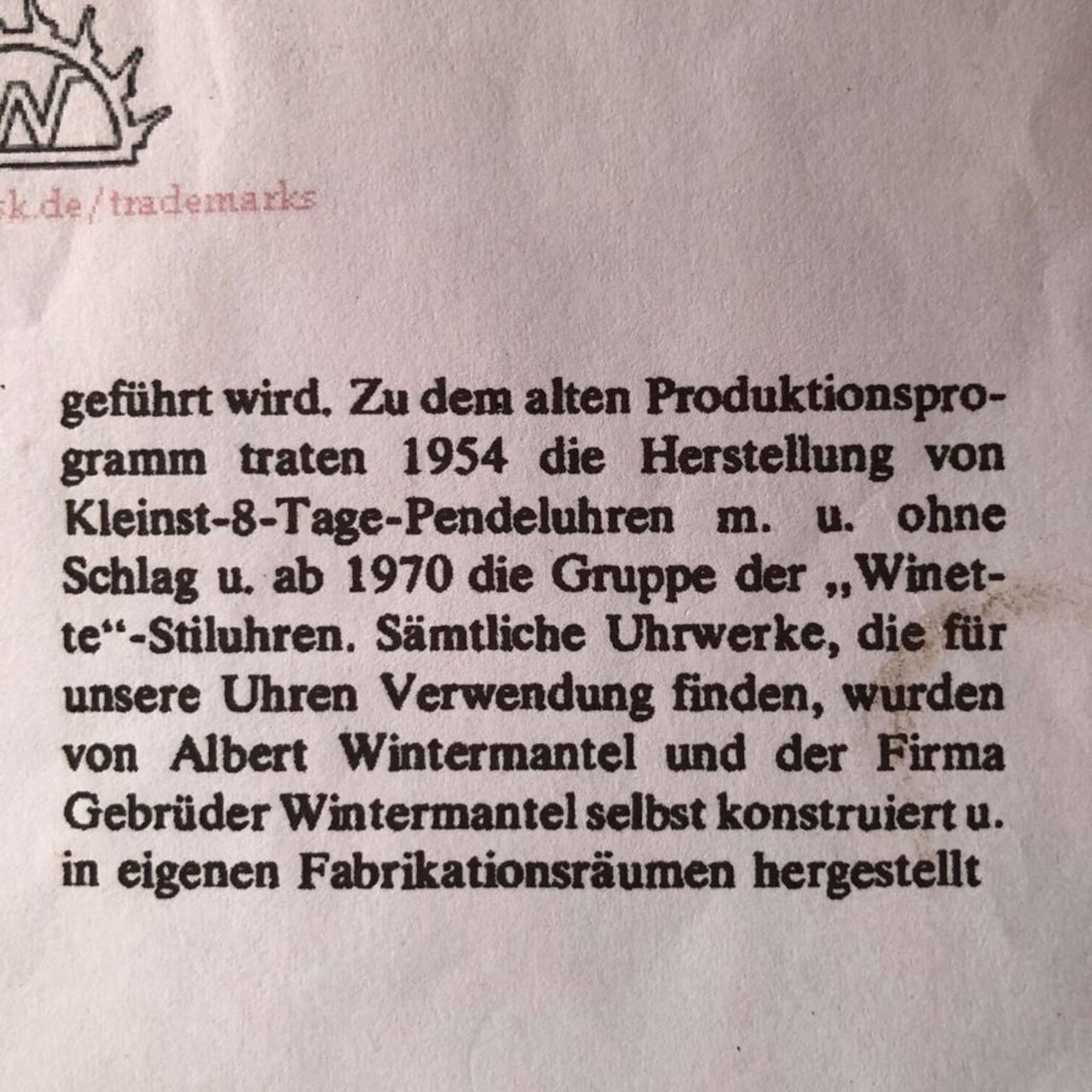 Schwarzwälder Kuckucksuhr, Celluloid-Figürchen, funktioniert u. ist datiert, mit Beschreibung - Bild 6 aus 6