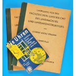 Gustav Adolf Krumm, 2 Bände Lehrgang für den Fachzeichen-Unterreicht des Uhrmachers und Uhrenkonstru