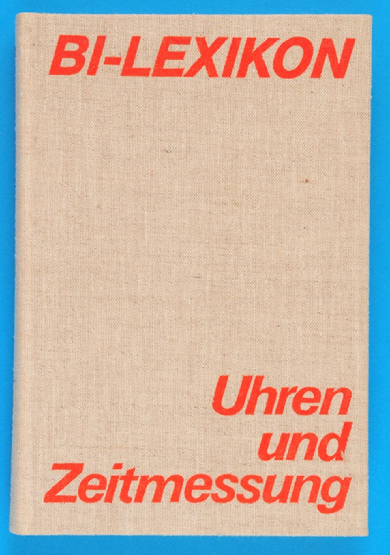 Rudi Koch, Bi-Lexikon - Uhren und Zeitmessung