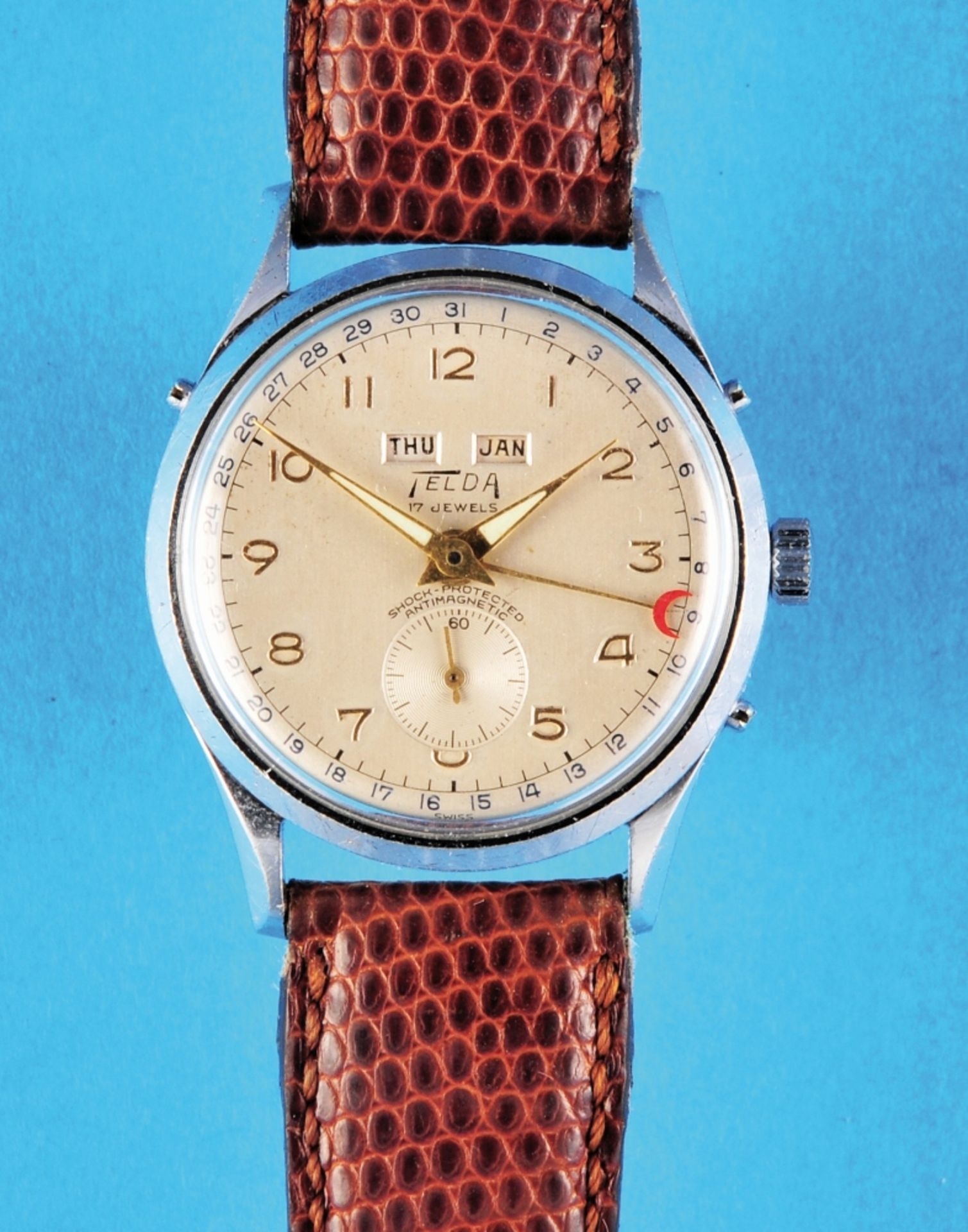 Telda Antimagnetic Wristwatch with calendar