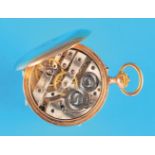 Golden Ladies Pocket watch with Spring cover