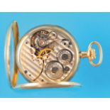 Hamilton Watch Co, Lancester, 14 ct. gold tailcoat watch