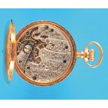 American Waltham Watch Co., Ladies' gold pocket watch with spring cover