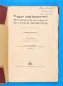 L. Isensee, Fragen und Antworten, sowie Arbeitsunterweisungen für die Uhrmacher-Gehilfenprüfung