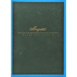 Breguet, Haute Joaillerie, Katalog mit 47 Seiten und Farbabbildungen
