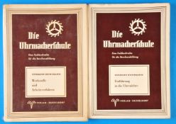 Hermann Brinkmann, Die Uhrmacherschule - Einführung in die Uhrenlehre, 2. Auflage, 1965, 132 Seiten