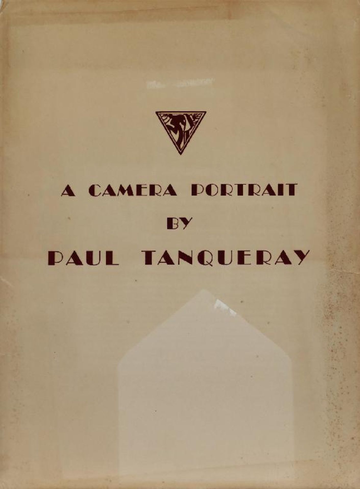 Tanqueray, Paul - Porträt eines jungen Mannes (Mel Ferrer?) mit Krähe - Bild 2 aus 2