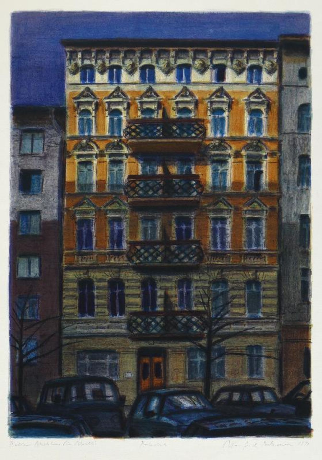 Butzmann, Manfred - Berliner Mietshaus (in Moabit)