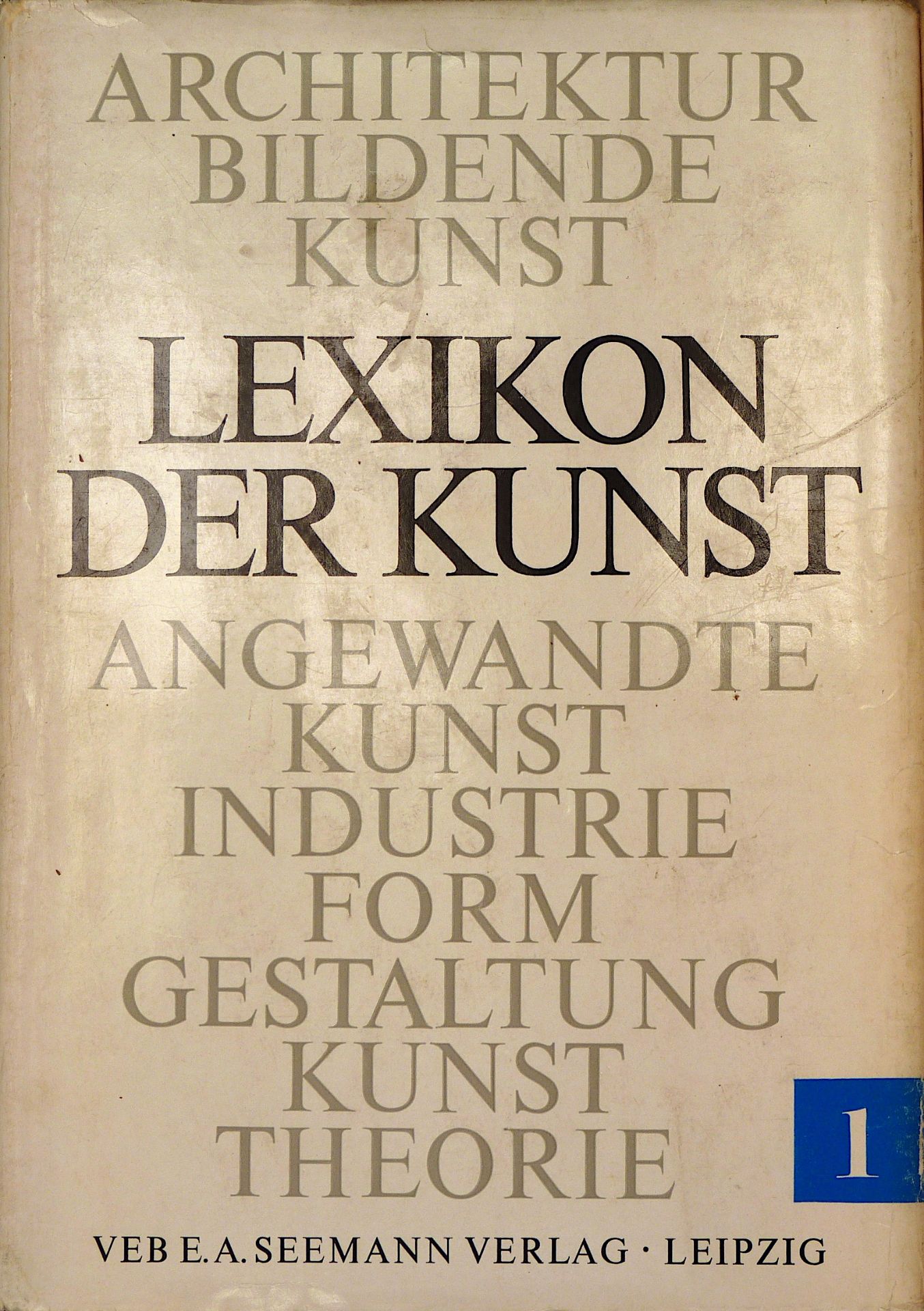 VERSCHIEDENE, : "Lexikon der Kunst"1978