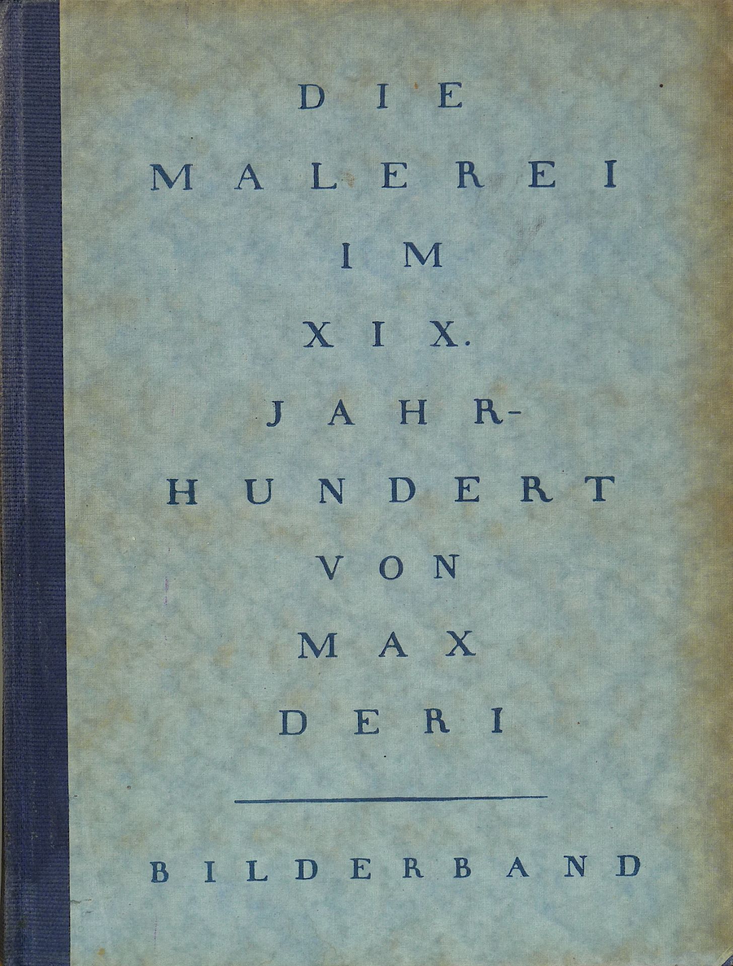 DERI, MAX: "Die Malerei im XIX. Jahrhundert", 1920 - Image 2 of 2