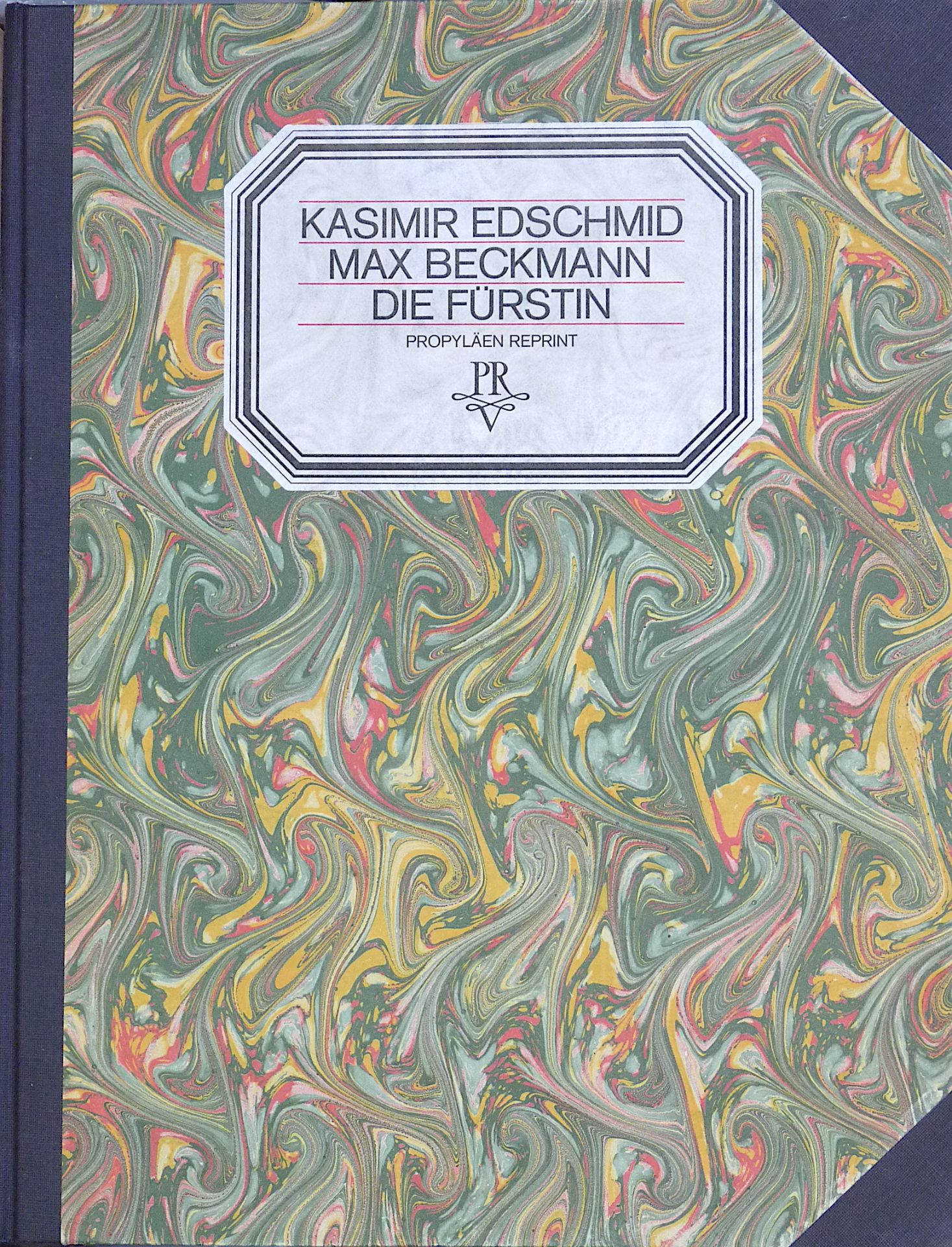 BECKMANN, MAX: "Die Fürstin", 1918/1973