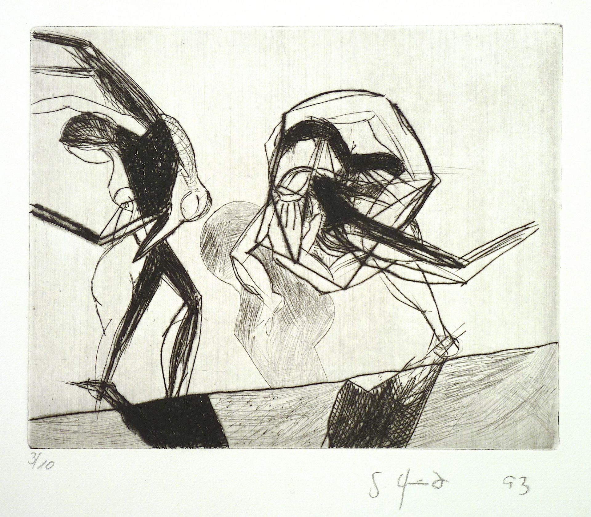 FIRIT, GÜNTER: "Nestflüchter VII", 1993