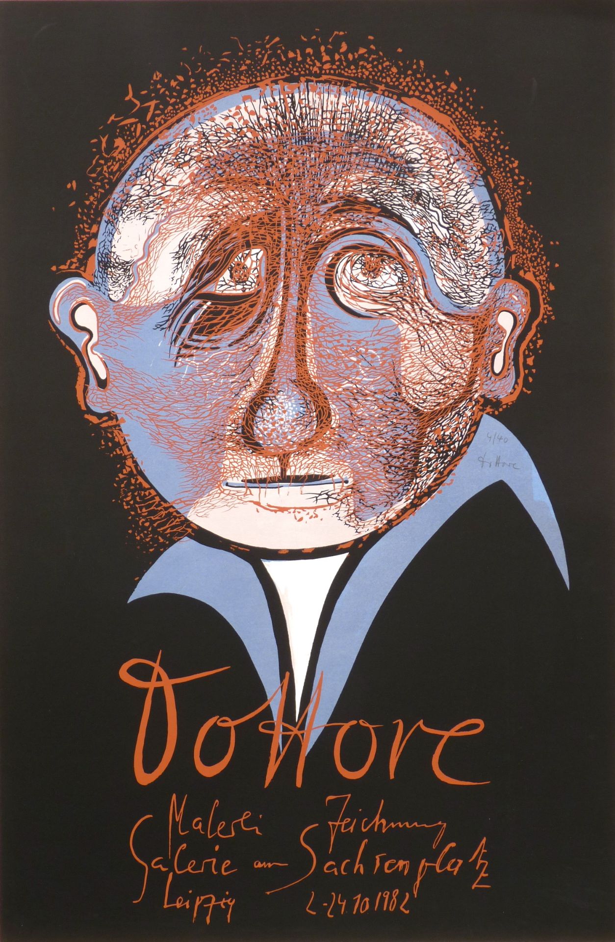 DOTTORE (Wolfgang Lehmann), : „Dottore Malerei Zeichnung“, 1982