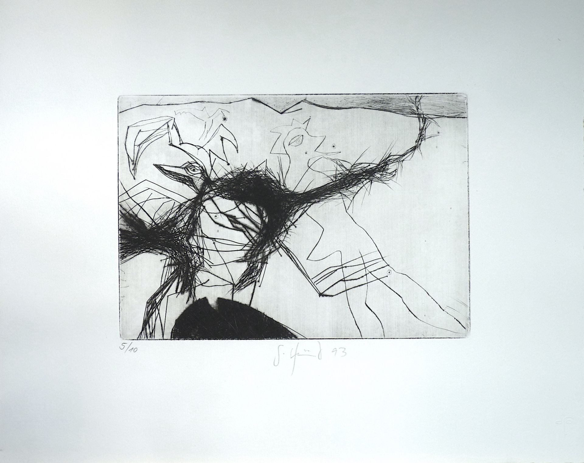 FIRIT, GÜNTER: "Nestflüchter I", 1993 - Image 2 of 2