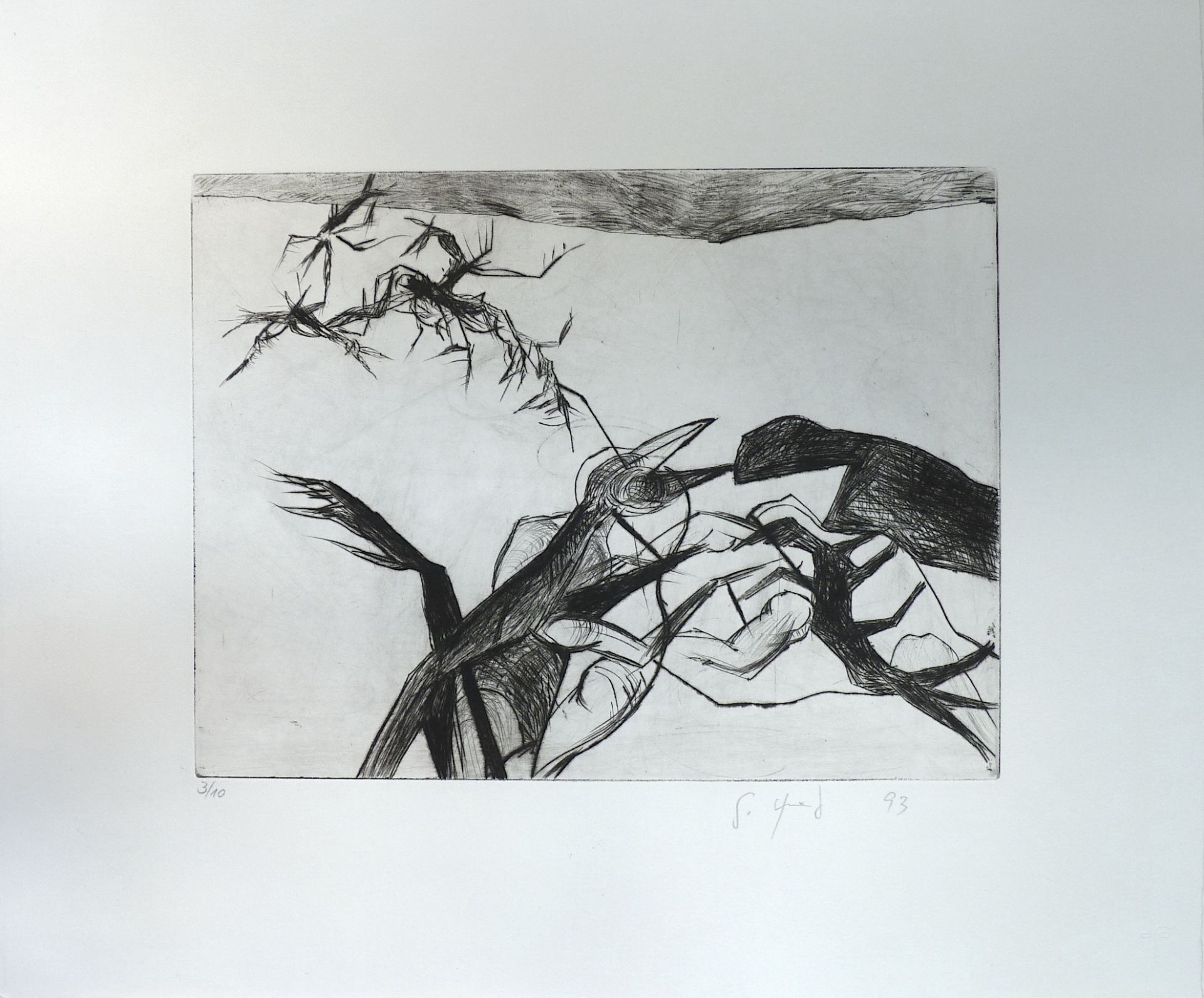 FIRIT, GÜNTER: "Nestflüchter IX", 1993 - Image 2 of 2