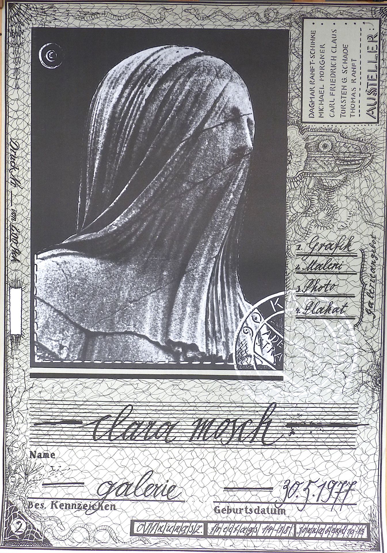 DAMMBECK, LUTZ: „Clara Mosch“, 1977