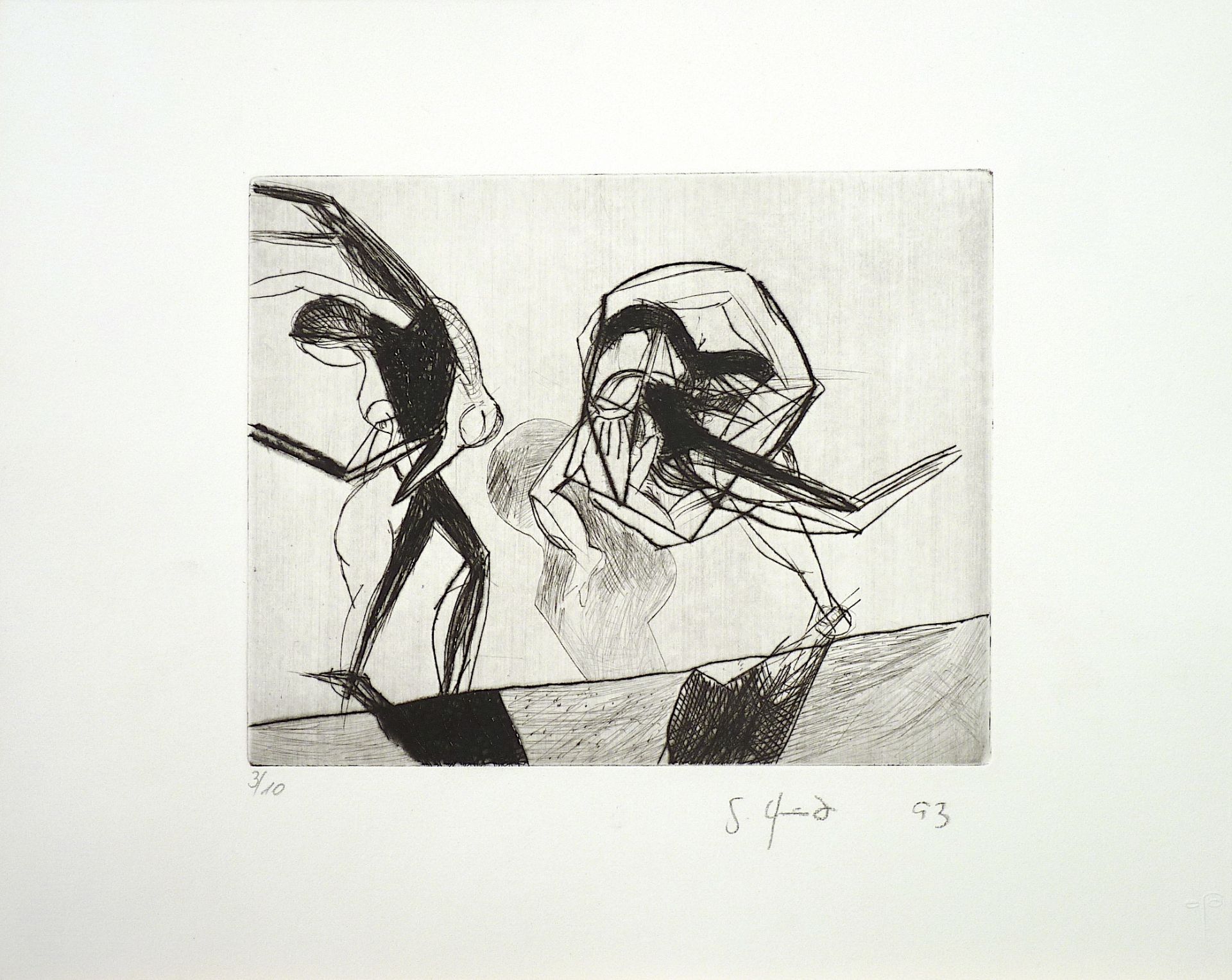 FIRIT, GÜNTER: "Nestflüchter VII", 1993 - Image 2 of 2