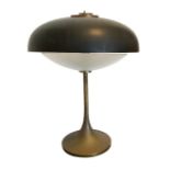 per Arredoluce, Gregoretti Stoppino Meneghetto - Extremely rare table lamp with cast brass structure