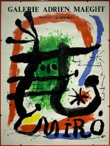 Mirò, Joan (Barcellona 1893-Palma di Maiorca 1983) - Poster Poster, 1954