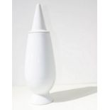 per Alessi, Alessadro Mendini - White glazed ceramic vase