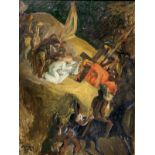 Comes, Carmelo (Catania 1905-Catania 1988) - Sketch for altarpiece "Ascent of Jesus to Mount Calvar