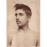 Von Gloeden, Wilhelm (Wismar 1856-Taormina 1931) - Face of boy