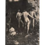 Von Gloeden, Wilhelm (Wismar 1856-Taormina 1931) - Nude of three boys