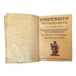 Compendium Privilegiorum Reverentissima Fabricae S. Petri, 1676