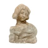 Bust of a young woman, Early 20th century